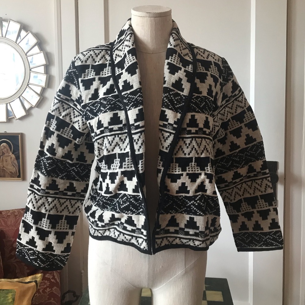 Southwestern printed jacket